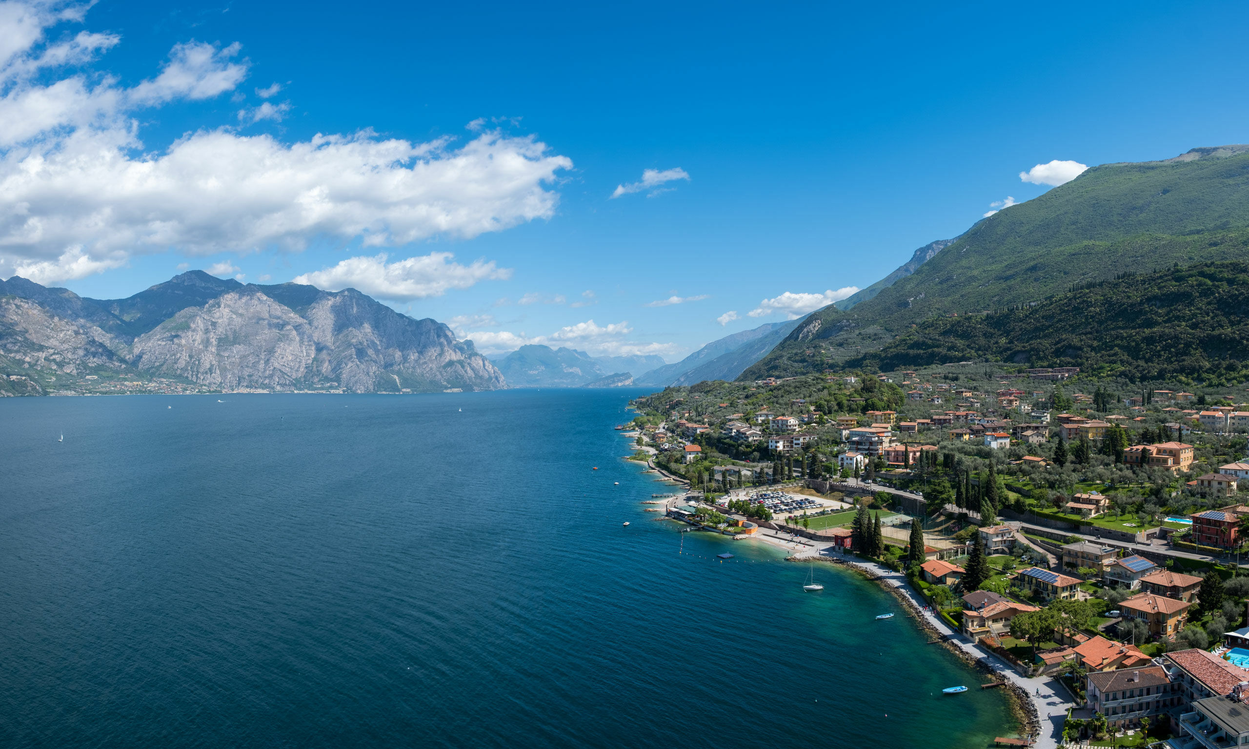  Site map  - Camping Azzurro Malcesine on Lake Garda